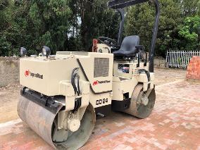 Alquiler de Compactadora Vibrocompactador tipo Bicilindro Ingersoll Rand 3,5 tons en Querétaro, México